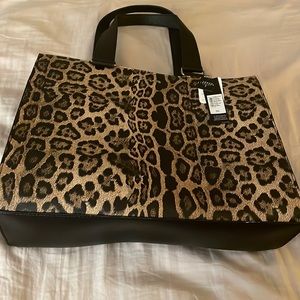 TAHARI purse cheetah print brand new with tags. Paid $99.00 asking $50.00.
